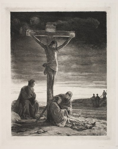 Kristus ristillä tekijältä Carl Bloch