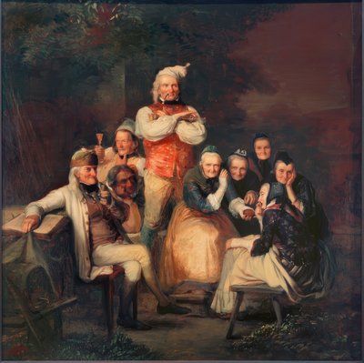 Hessenin maanviljelijät sunnuntaisin parhaimmillaan tekijältä Carl Engel von Rabenau