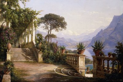 Loggia Fra Como, 1880 tekijältä Carl Frederick Aagaard