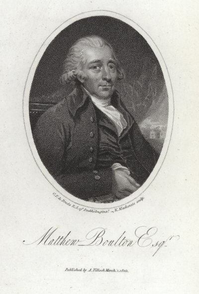 Matthew Boulton tekijältä Carl Frederik van Breda