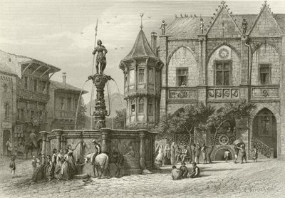 Rathhaus, Hildesheim tekijältä Carl Friedrich Heinrich Werner
