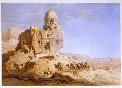 Khalifien haudat, Kairo, 1871 tekijältä Carl Friedrich Heinrich Werner