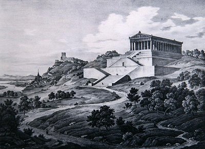 Walhalla (litho) tekijältä Carl Friedrich Heinzmann