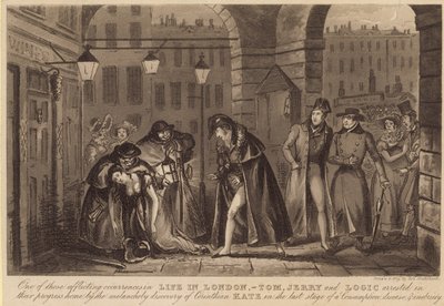 Yksi niistä vaivautuvista tapahtumista Life in Londonissa tekijältä Carl Georg Adolph Hasenpflug