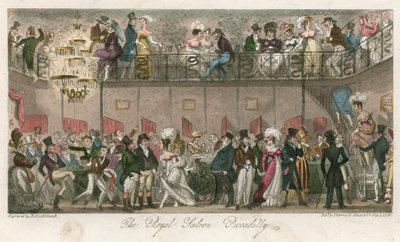 Royal Saloon, Piccadilly tekijältä Carl Georg Adolph Hasenpflug