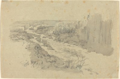 Polku peltojen läpi Leipzigin lähellä tekijältä Carl Gustav Carus