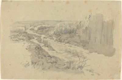 Polku peltojen halki Leipzigin lähellä tekijältä Carl Gustav Carus