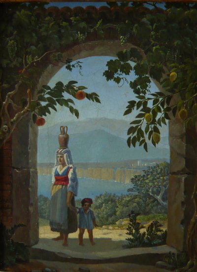 Memory of Sorrento tekijältä Carl Gustav Carus