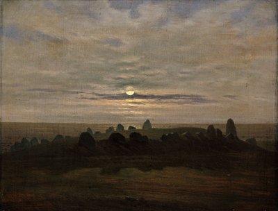 Kivikauden linnoitus Nobbinissa, Rügenin saarella tekijältä Carl Gustav Carus