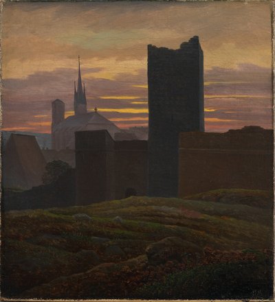 Keisarillinen linna, Eger tekijältä Carl Gustav Carus