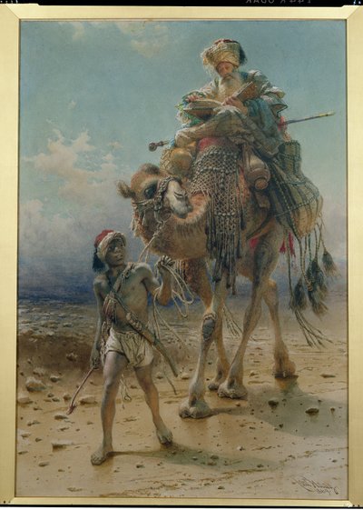 Aavikon ylitys, 1869 tekijältä Carl Haag