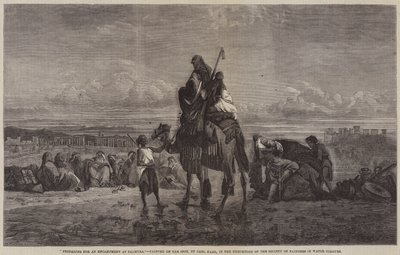Valmistautuminen leirille Palmyraan tekijältä Carl Haag