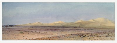 Hiekkakukkulat matkalla Sueziin, 1859 tekijältä Carl Haag
