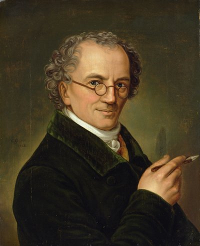 Taiteilija Friedrich Carl Groger (1766-1838) 1828 tekijältä Carl Heinrich Adolph Grimm
