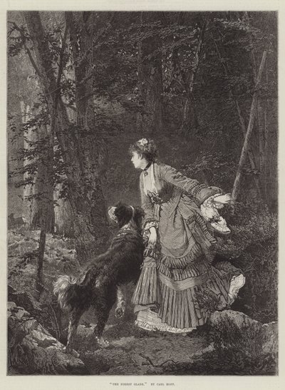 Forest Glade tekijältä Carl Heinrich Hoff