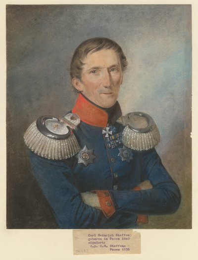 Kenraali Georg Wilhelm von Hofmann 1777-1860, 1838 tekijältä Carl Heinrich Steffens