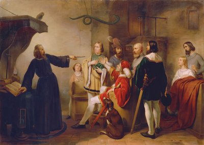 Astrologi ennustaa Rudolf von Habsburgia tekijältä Carl Johann Nepomuk Hemerlein