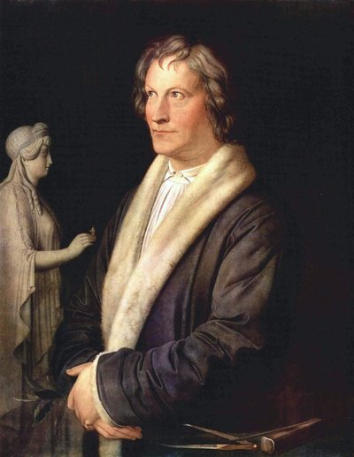 Kuvanveistäjä Thorwaldsenin muotokuva tekijältä Carl Joseph Begas
