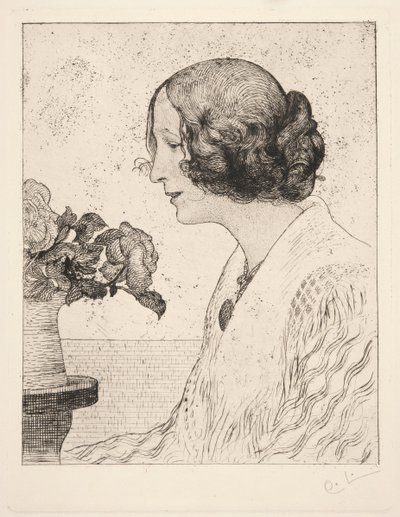 Anna Stina Alkman, o.s. Rydell tekijältä Carl Larsson