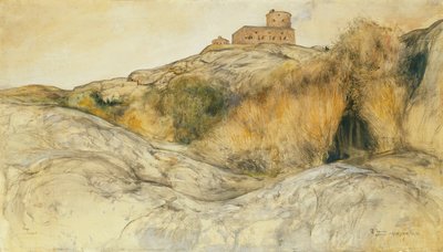 Marstrandin linna; Marstrands Fastning, 1893 tekijältä Carl Larsson
