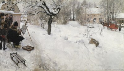 Ulkoilmamaalari tekijältä Carl Larsson