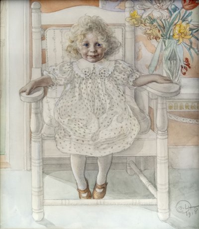 Inga-Maria Thielin muotokuva tekijältä Carl Larsson