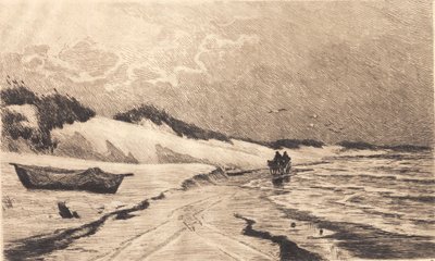 Skagenin Sønderstrandin dyyniltä tekijältä Carl Locher