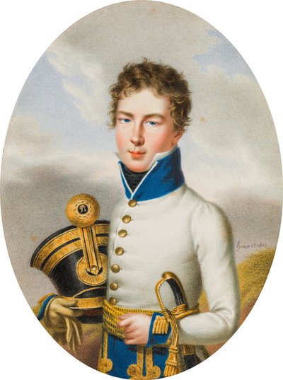Leutnant des k.k. ungarischen Infanterie-Regiment Feldmarschallleutnant Nikolaus Fürst Esterhazy tekijältä Carl Ludwig Hummel de Bourdon