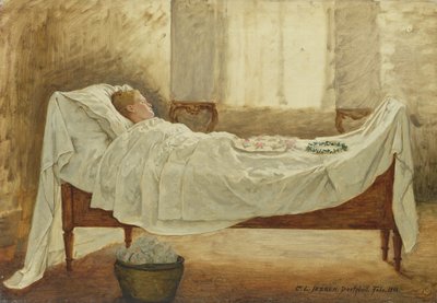 Kuolinsänky tekijältä Carl Ludwig Jessen