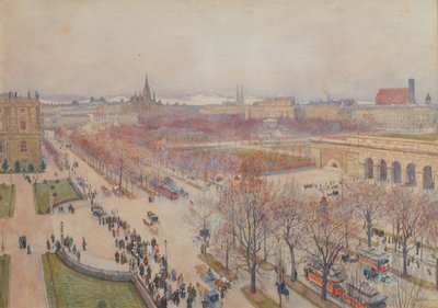 Ringstrasse Wienissä tekijältä Carl Max Müller