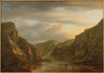 C. Morgenstern, The Stegfels in the Nahe Valley tekijältä Carl Morgenstern