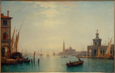 Venetsia, Grand Canal, näkymä S.Giorgiolle… / C.Morgenstern tekijältä Carl Morgenstern
