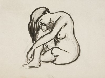 Istuva alaston tekijältä Carl Newman