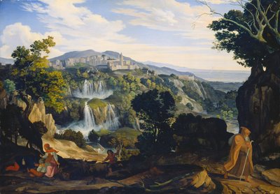 Tivolin vesiputoukset tekijältä Carl Philipp Fohr