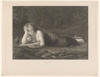 Maria Magdalenan lukeminen tekijältä Carl Rahl