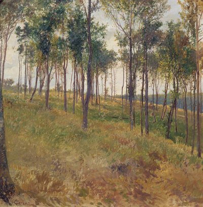 Metsäaihe lähellä Kritzendorfia tekijältä Carl Raimund Lorenz