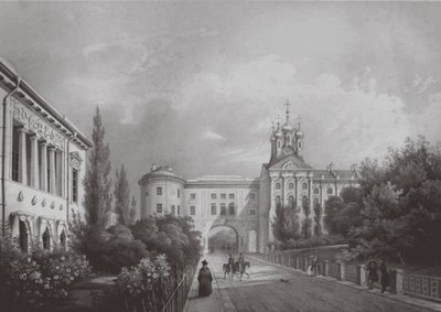 Keisarillinen lyseo Tsarskoje Selossa, 1850-luku tekijältä Carl Schulz