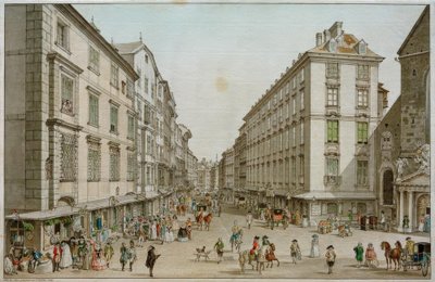 Kohlmarkt Wienissä tekijältä Carl Schütz