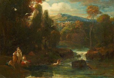 Kylpevät naiset tekijältä Carl Spitzweg