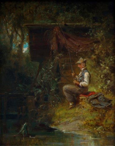Kalastaja tekijältä Carl Spitzweg