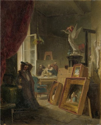 Der Historienmaler tekijältä Carl Spitzweg