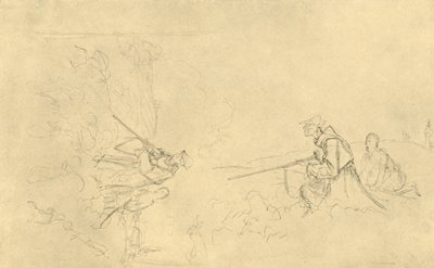 The Sunday Hunter, 1800-luvun puoliväli, loppu, n. 1924. tekijältä Carl Spitzweg