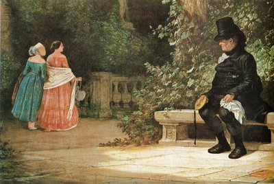 Der Witwer tekijältä Carl Spitzweg