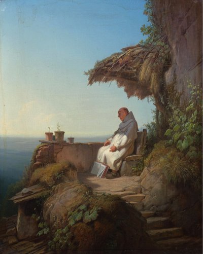Der eingeschlafene Einsiedler tekijältä Carl Spitzweg