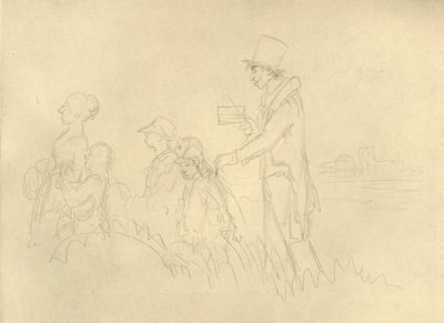 The Jewish Magister, 1800-luvun puoliväli, loppu, n. 1924. tekijältä Carl Spitzweg