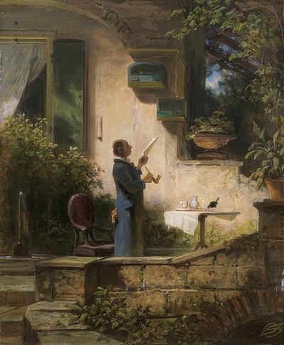 Tärkeä kirje. (Luento) tekijältä Carl Spitzweg