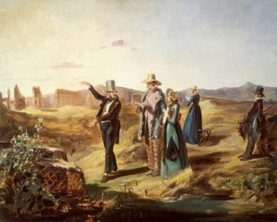 Englanti in der Campagna tekijältä Carl Spitzweg