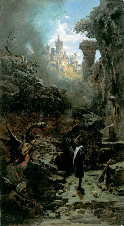 Hexenmeister tekijältä Carl Spitzweg
