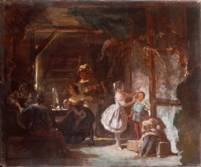 Kulissien takana tekijältä Carl Spitzweg