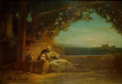 Ritari Toggenburg tekijältä Carl Spitzweg